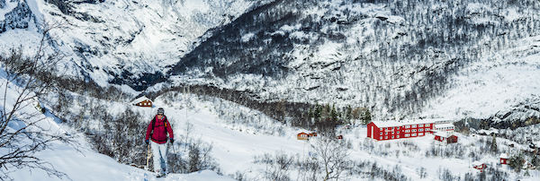 Wintertouren in Vatnahalsen
