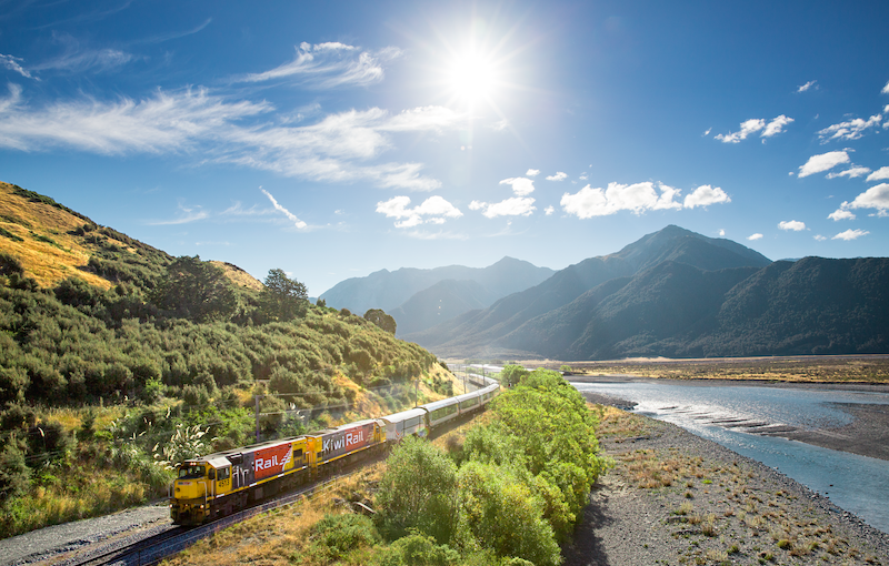 Neuseeland mit Zug und Bus Tranzalpine